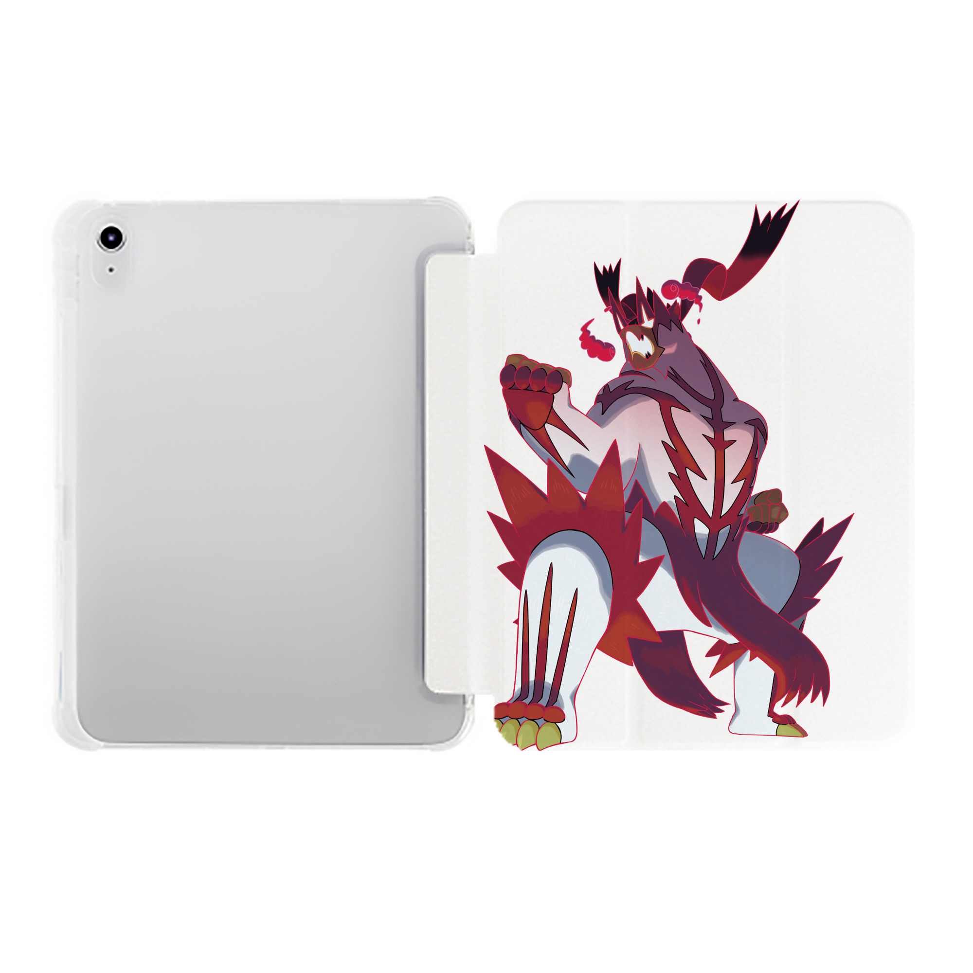 （画像用） ポケットモンスター Pokémon IPad ケース ペン収納付き 三つ折りスタンド PUレザー×シリコン 対応機種9.5/10.5/10.9インチ